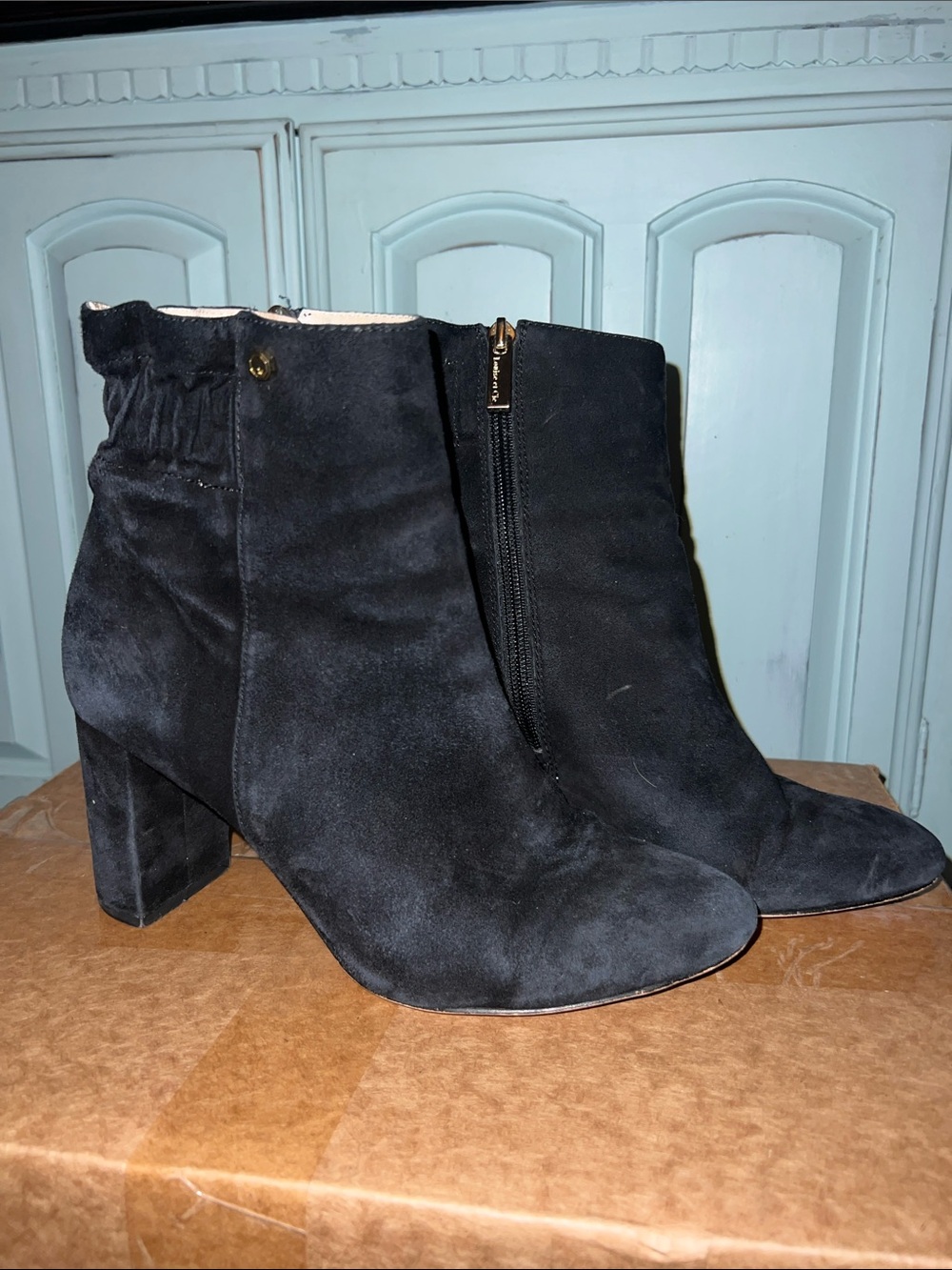 LOUISE ET CIE 'SHAYNA' BLACK BOOTIES BOOTS